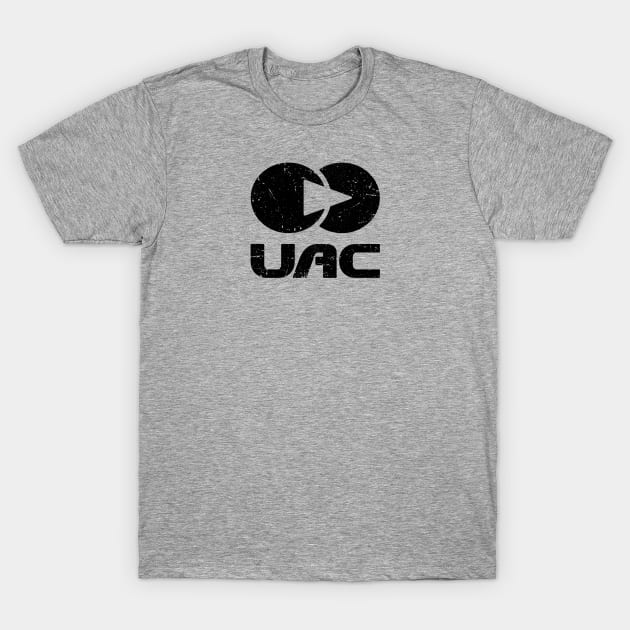 UAC Classic Logo (Black) T-Shirt by Geekeria Deluxe